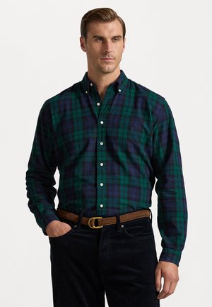 PLAID OXFORD SHIRT - Skjorta - navy/green