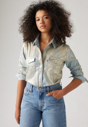 ICONIC WESTERN - Skjortebluser - optical illusion top