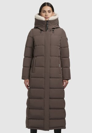 khujo CLARESSE TEDDY - Žieminis paltas - taupe dunkel