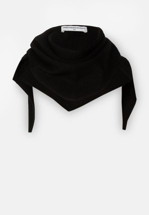 TRIANGLE SCARF - Bufanda - black