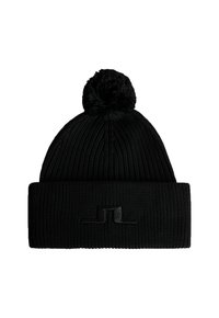 GRACE BEANIE - Kootud müts - black