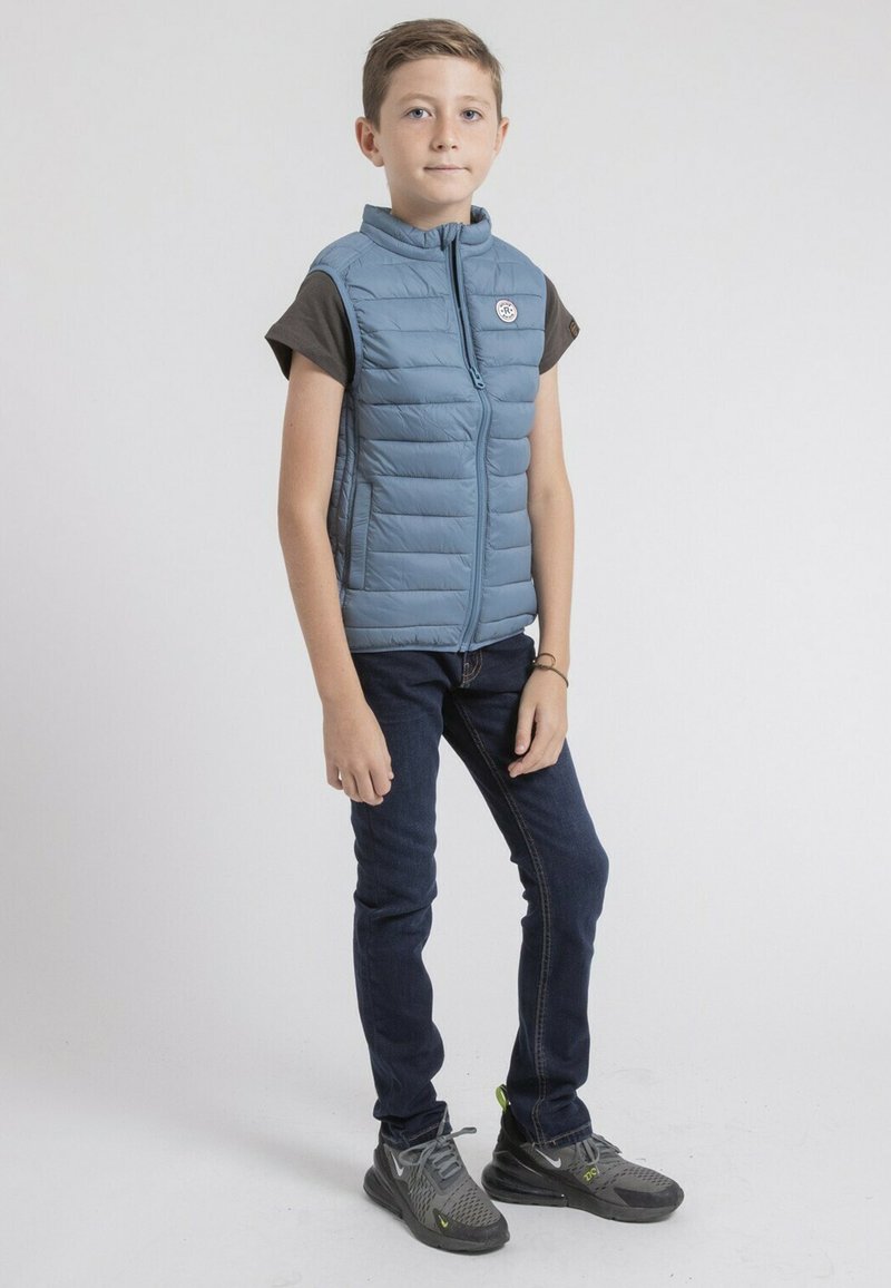 Ritchie Jeans SANS MANCHE ZERNES - Veste sans manches - bleu acier