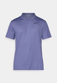 SOLID  - Polo marškinėliai - sanded purple/black