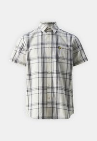 CHECK SHORT SLEEVE - Button down-skjorte - chalk