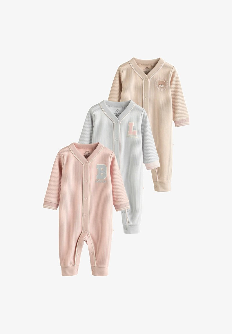 Next 3 PACK FOOTLESS - REGULAR FIT - Pijamale - pink grey