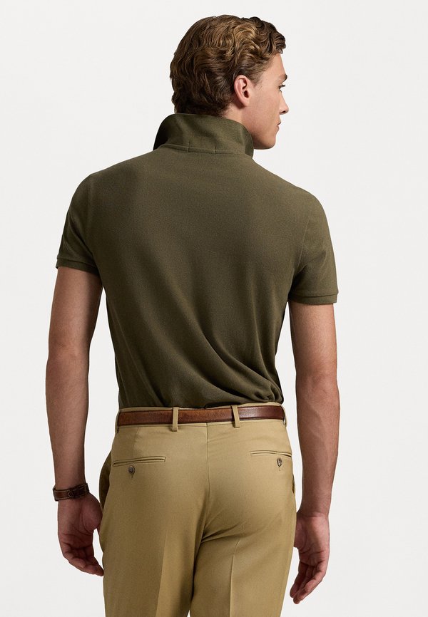 THE ICONIC MESH POLO SHIRT - Polo shirt - canopy olive3