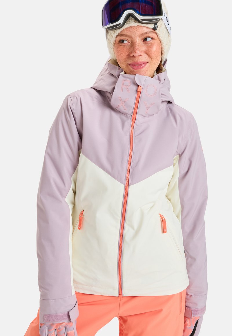 Roxy FREE JET BLOCK - Chaqueta de snowboard - pjq/morado - Zalando.es
