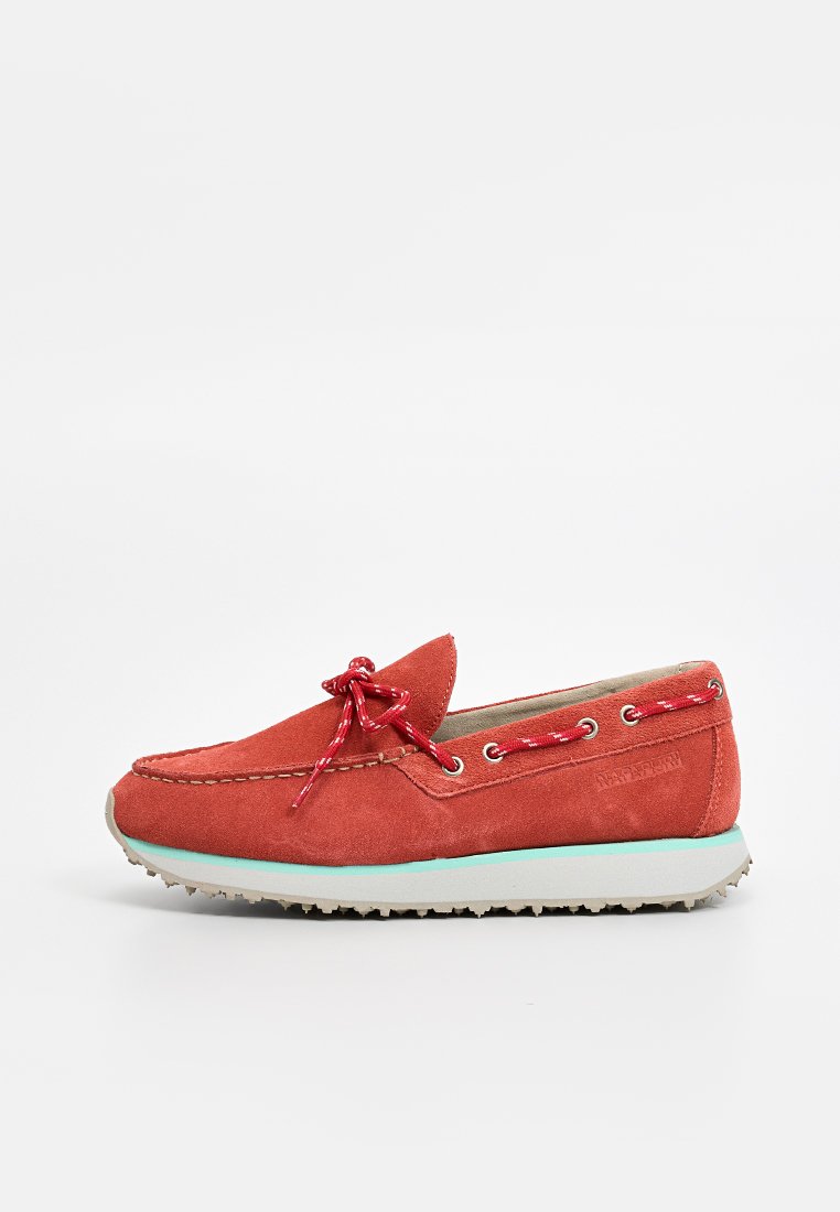 Napapijri Instappers koraalrood Napapijri Instappers koraalrood