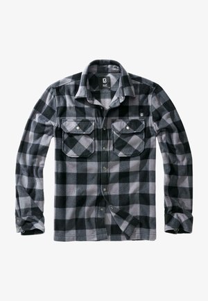 JEFF LONG SLEEVE - Chemise - black grey