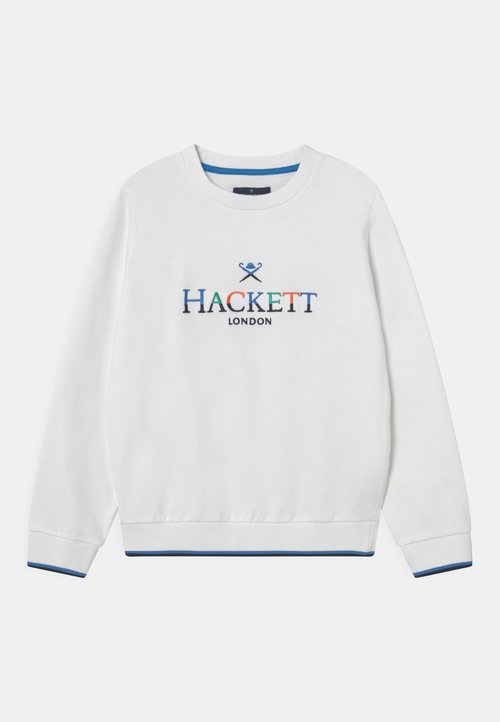 Hackett London Felpa Con Cappuccio Del Marchio Blu - 10