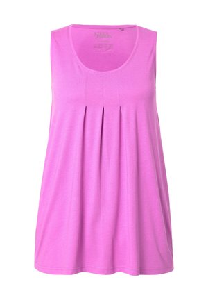 Ulla Popken, ULLA POPKEN DAMEN GROSSE GRÖSSEN TOP 796470 - Top - cool pink