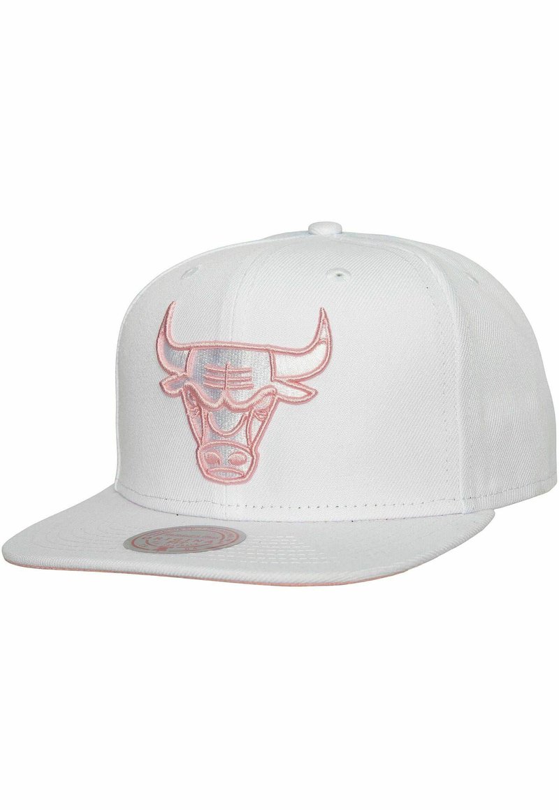 Casquette Mitchell & Ness Chicago Bulls – Camo Rouge, Laine, Réglable (strapback)
