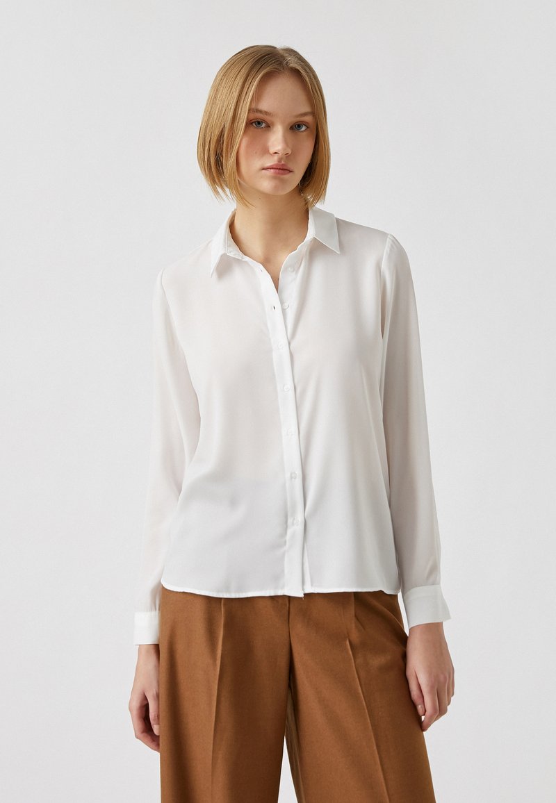 Koton Overhemdblouse crème Koton Overhemdblouse crème