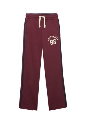 Superdry & Co, SUPERDRY ATHLETIC ESSENTIALS HOCKEY JOGGERS - Trainingsbroek - port red