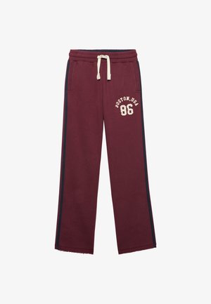 Superdry & Co, SUPERDRY ATHLETIC ESSENTIALS HOCKEY JOGGERS - Trainingsbroek - port red