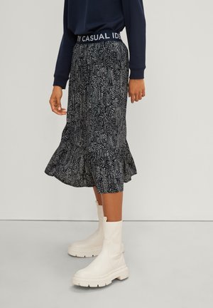 A-snit nederdel - dark blue