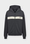 TRAIN SPORTING CLUB HOODIE - Суитшърт с цип - asphalt