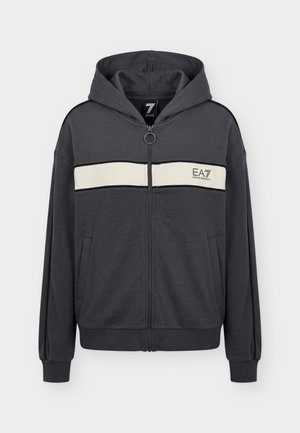 EA7 Emporio Armani, TRAIN SPORTING CLUB, ciemnoszary