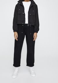 PULL&BEAR Summer jacket - black