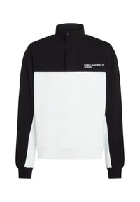 KARL LAGERFELD JEANS - Collegepaita - black white