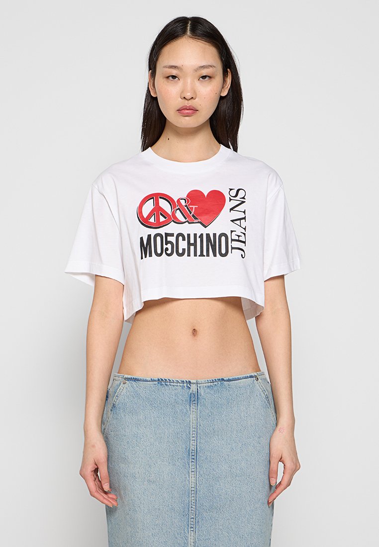 MOSCHINO JEANS T-shirt print wit