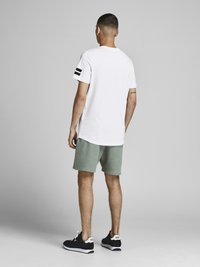 Jack & Jones JCOBORO TEE CREW NECK - T-shirts print - white