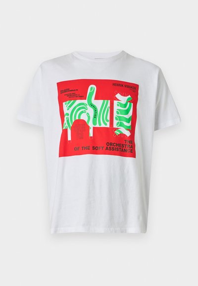 Henrik Vibskov THE ORCHESTRA TEE UNISEX - Print T-shirt - ecru