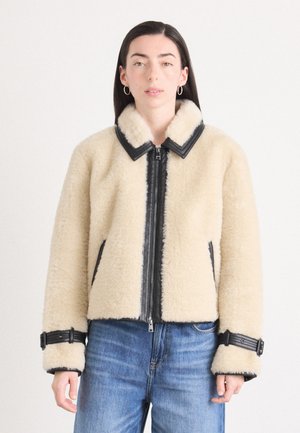 Winterjacke - bright ecru