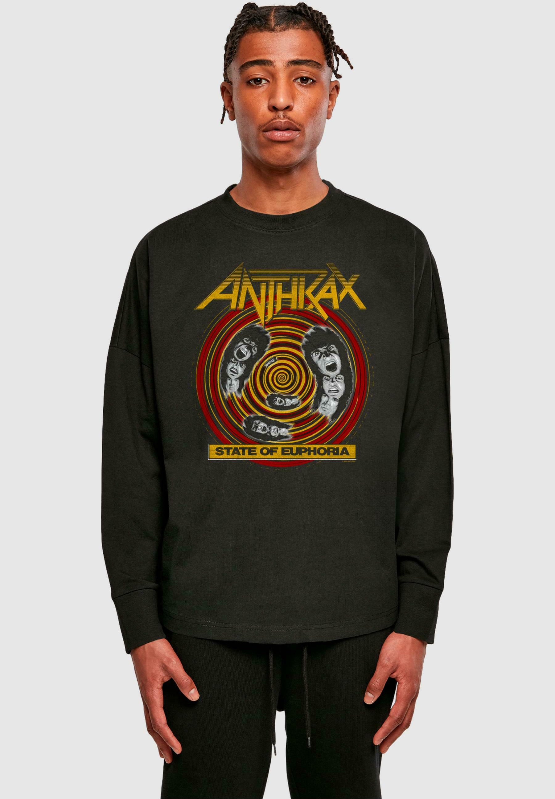 Merchcode ANTHRAX - STATE OF EUPHORIA - Long sleeved top - black