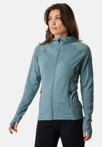 Swedemount ULTRA LIGHT TECH MIDLAYER HOOD  - Training jacket - sage green
