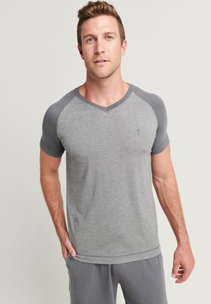 BALANCE - T-shirt - bas - stone gray