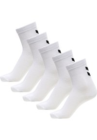 Hummel - 5PACK - Spordisokid - bright white Väikepilt 1