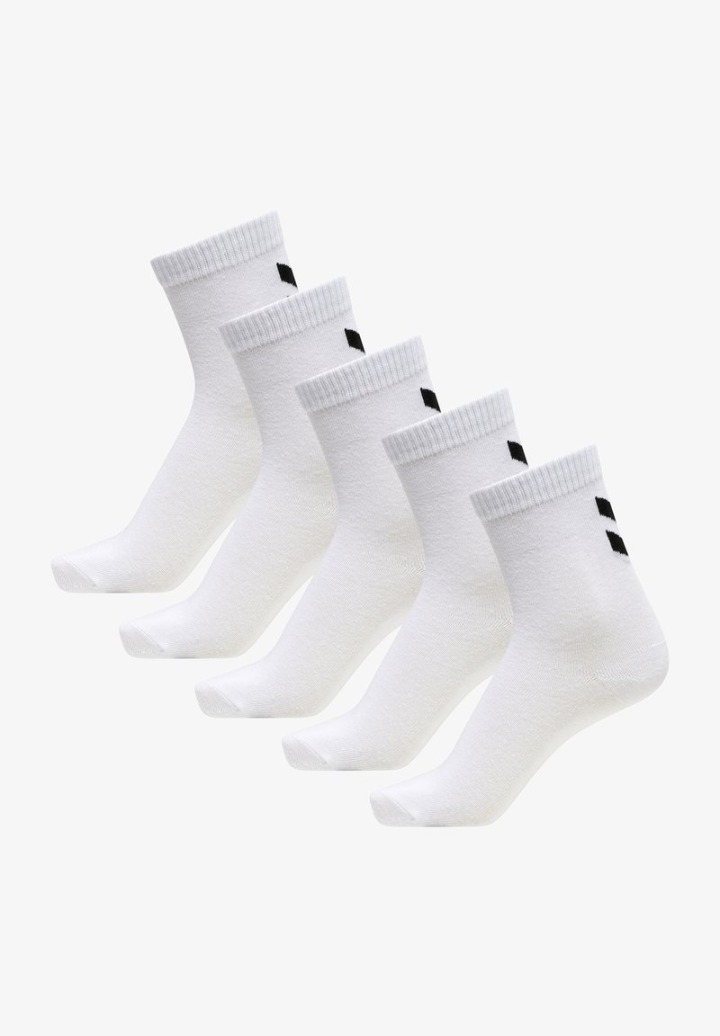 Hummel MAKE MY DAY 5-PACK - Chaussettes - bright white