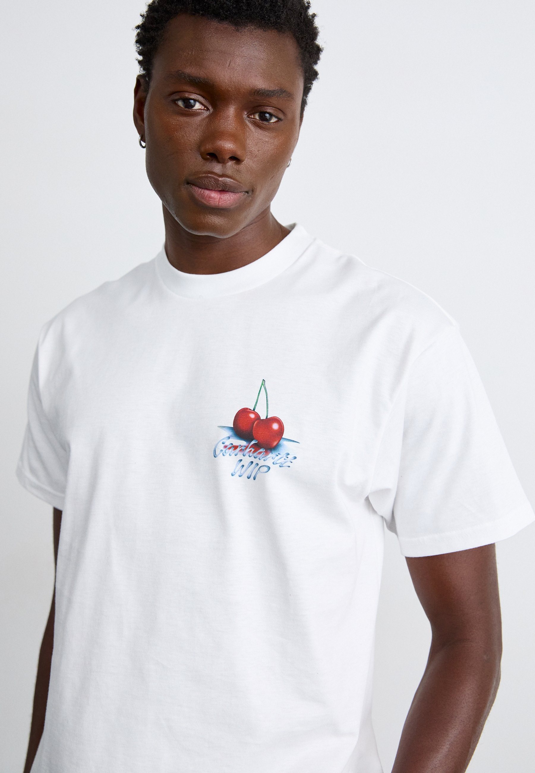 Carhartt WIP JAKE GARCIA - Print T-shirt - white - Zalando.co.uk