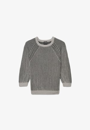 Terranova, MAGLIA A COSTE CON MANICHE RAGLAN - Maglione - grigio