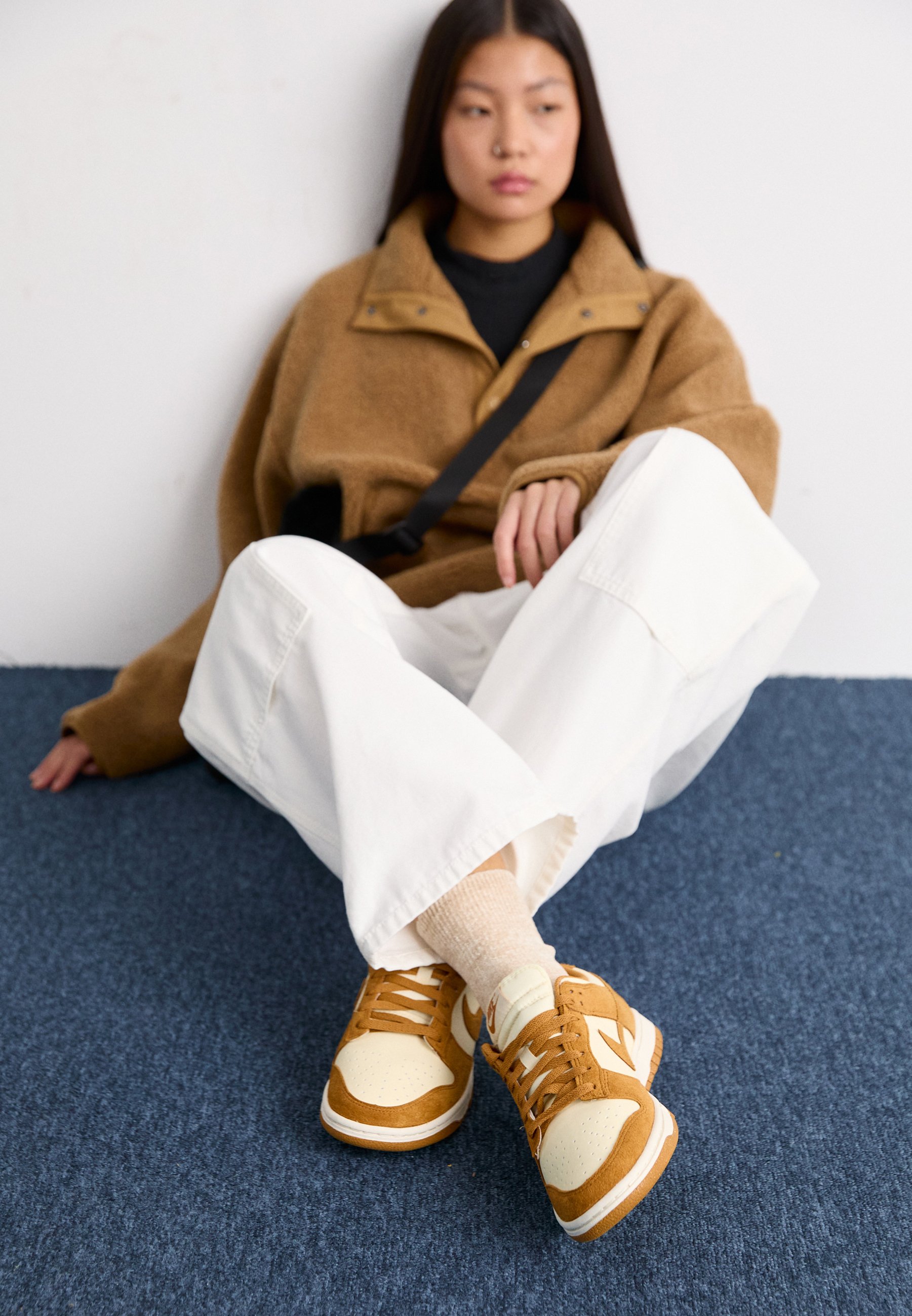 Nike Sportswear DUNK LOW - Trainers - coconut milk/flax/sail