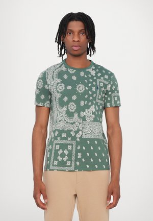 SHORT SLEEVE - T-shirts med print - washed forest