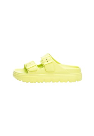 PLANAS - Chanclas de baño - neon green
