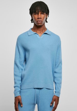 LONGSLEEVE - Polo - horizonblue