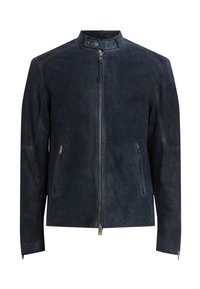 AllSaints CORA JACKET Veste en cuir mcway blue/bleu marine
