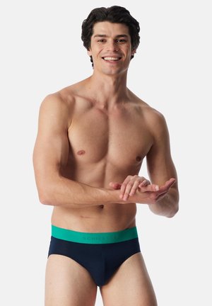 Schiesser, SCHIESSER 3 PACK  - Trusser - blau türkis