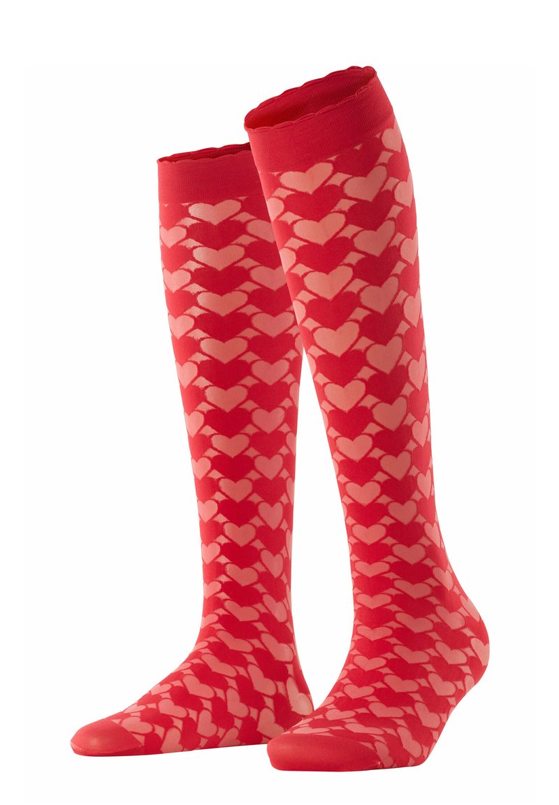 FALKE SWEET THING - Kniestrümpfe - scarlet