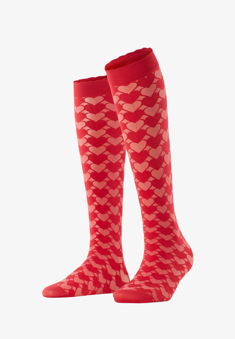 FALKE SWEET THING - Kniestrümpfe - scarlet