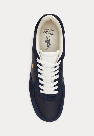 Polo Ralph Lauren MASTERS COURT LEATHER-SUEDE SNEAKER UNISEX - Tenisky - navy