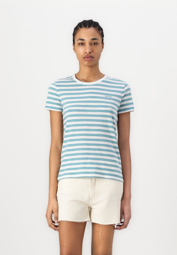 ESLA STRIPED - Print T-shirt
