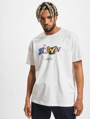 BRKLYN - Print T-shirt - white