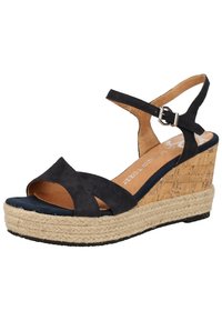 Marco Tozzi MARCO TOZZI SANDALEN - High heeled sandals - navy 805