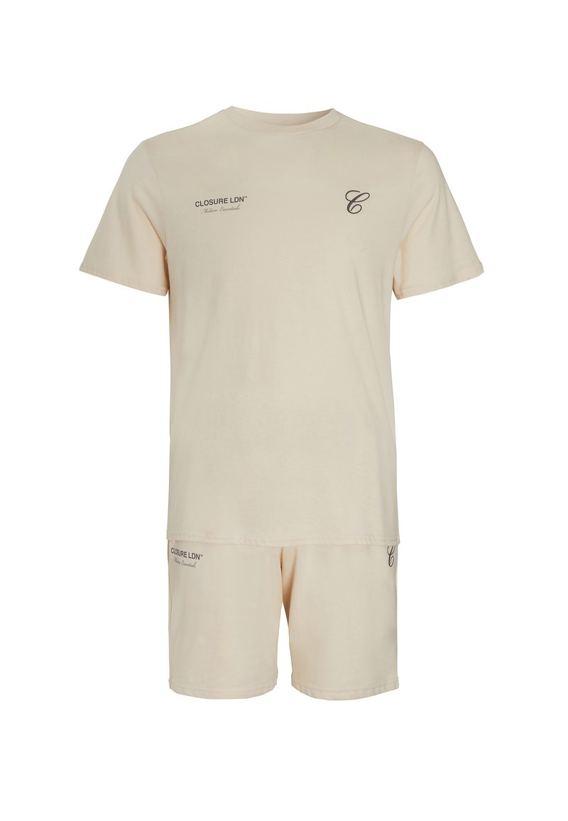 CLOSURE London T-shirt print beige CLOSURE London T-shirt print beige