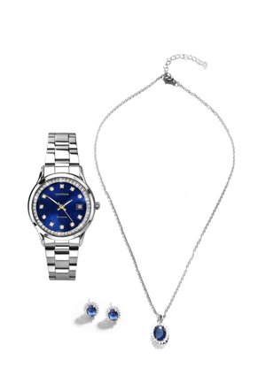 DAY TO NIGHT WATCH GIFT SET - Halskette - blue