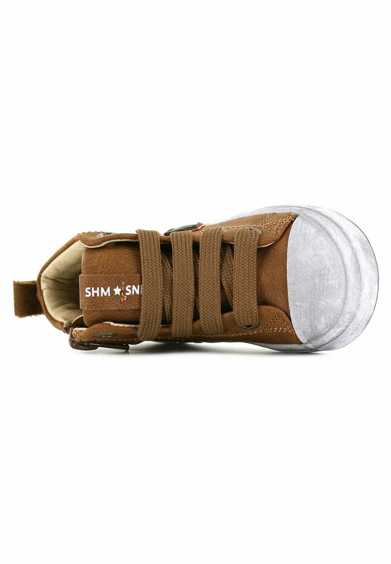 Kinder Booties | Shoesme STOERE Schnürstiefelette cognac/braun - SA80442 Kinder Booties | Shoesme STOERE Schnürstiefelette cognac/braun - SA80442